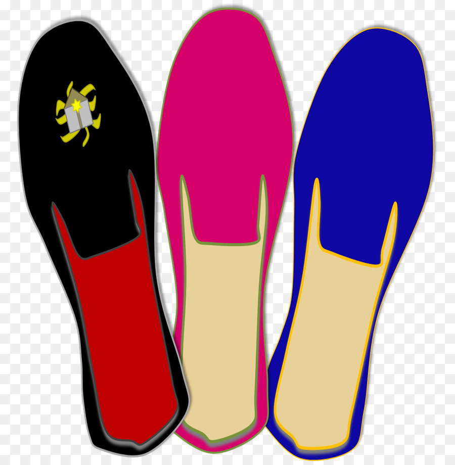 รองเท้า，Flipflops PNG