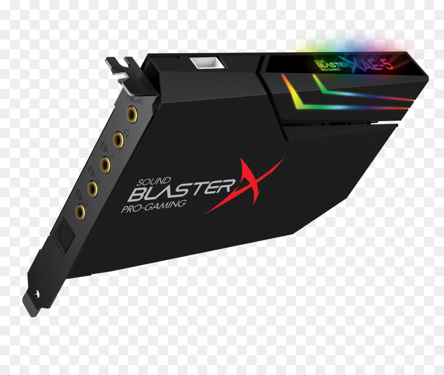 เสียงการ์ดเสียง Adapters，สร้างสรรค์เทคโนโลยีสร้างสรรค์เสียง Blasterx Ae5 PNG