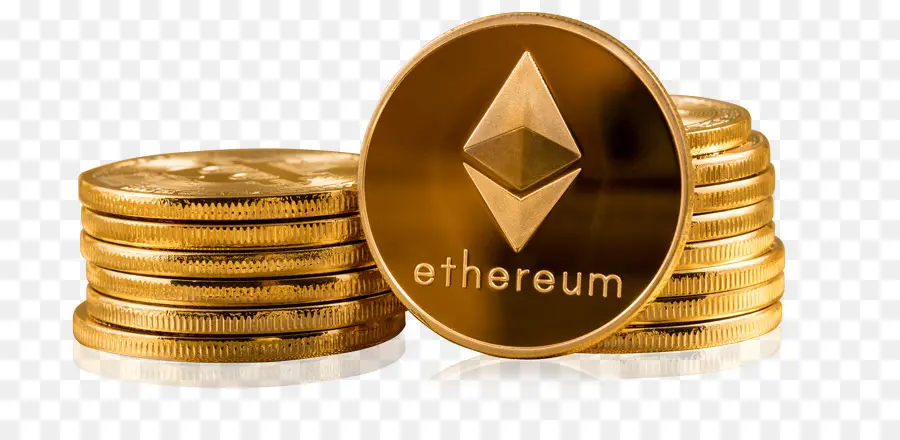 เหรียญ Ethereum，ดิจิตอล PNG