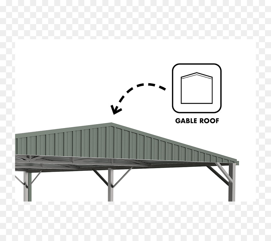 Gable นหลังคา，หด PNG