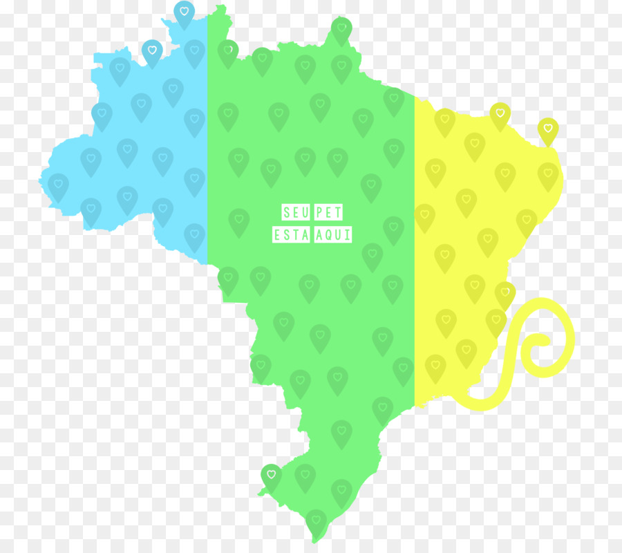 Brazil Kgm，แผนที่ PNG