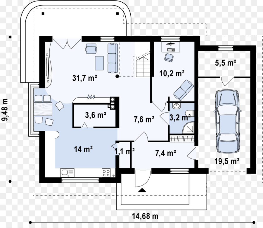 บ้าน，Mansard นหลังคา PNG