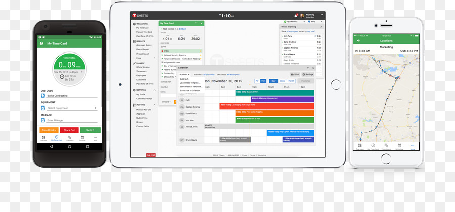 Tsheets，Timetracking ซอฟต์แวร์ PNG