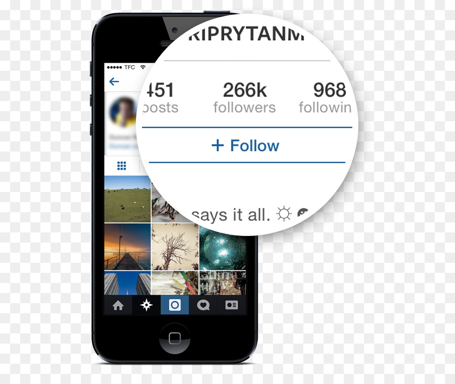 โปรไฟล์ Instagram，โซเชียลมีเดีย PNG