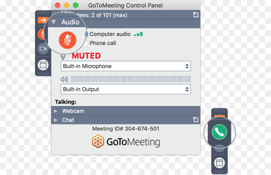 Gotomeeting，บนเว็บ Conferencing PNG