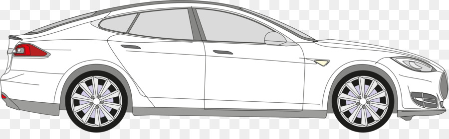 Tesla นางแบบ S，รถ PNG