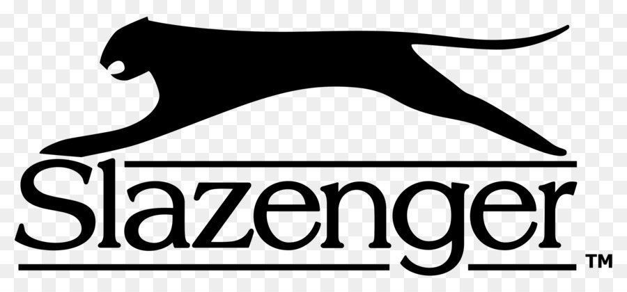 โลโก้ Slazenger，สีดำ PNG