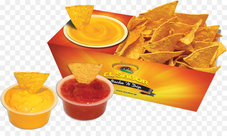 Nachos กับ Dips，นาโชส PNG