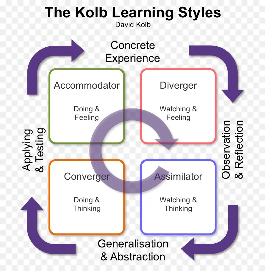 รูปแบบการเรียนรู้ของ Kolb，การศึกษา PNG