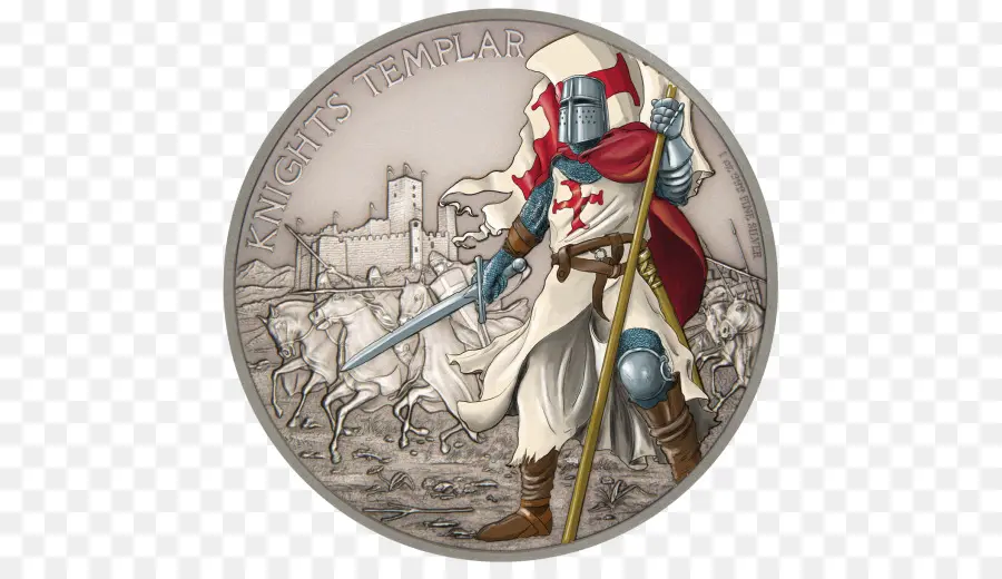 Knights Templar Coin，เกี่ยวกับยุคกลาง PNG