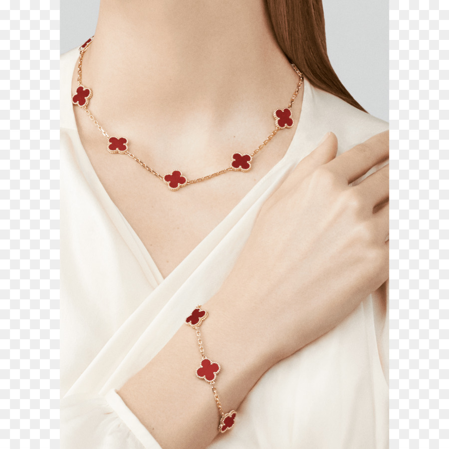 สร้อยคอ，แวน Cleef Arpels PNG