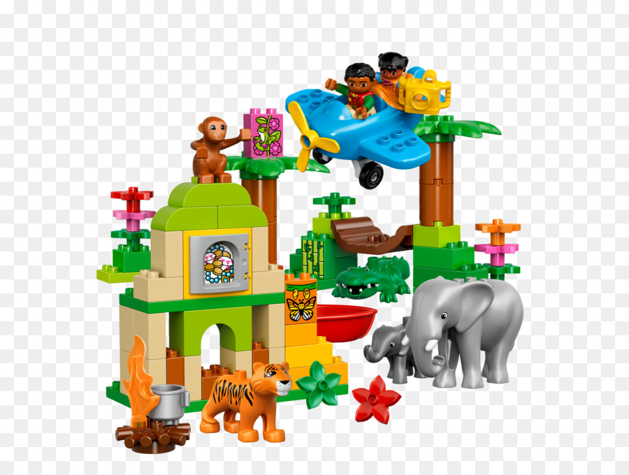 เลโก้ Duplo，Lego 10804 Duplo กำลังข้ามป่าดงดิบ PNG