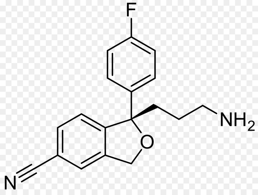 Citalopram，Didesmethylcitalopram PNG