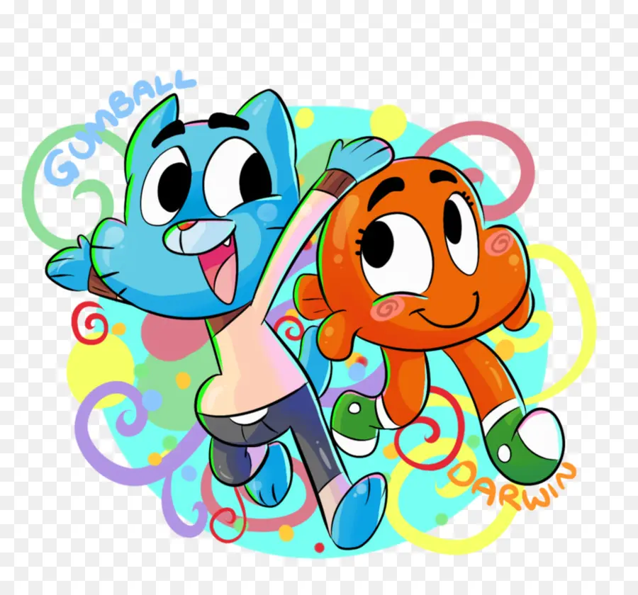 Gumball และ Darwin，ความเคลื่อนไหว PNG