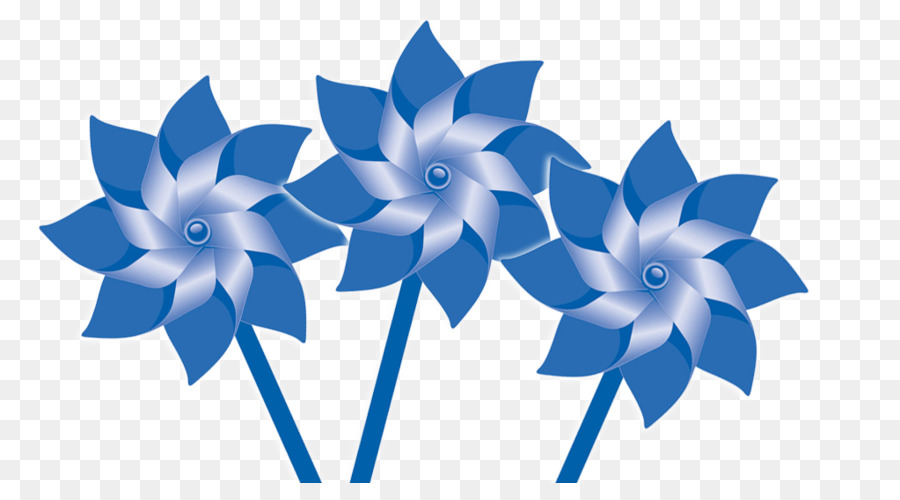 สีน้ำเงิน Pinwheel ในการค้นหาของเด็กคนมีความสุข，สอนจัดดอกไม้เด็กๆเขาออกแบบ PNG