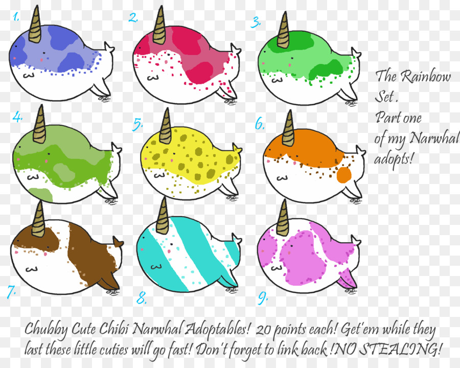 ลูกหมา，Narwhal PNG