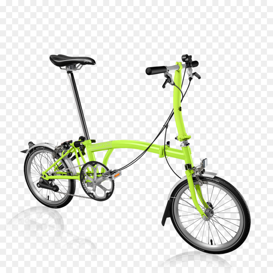Brompton จักรยาน，ส่วนพับเก็บได้จักรยาน PNG