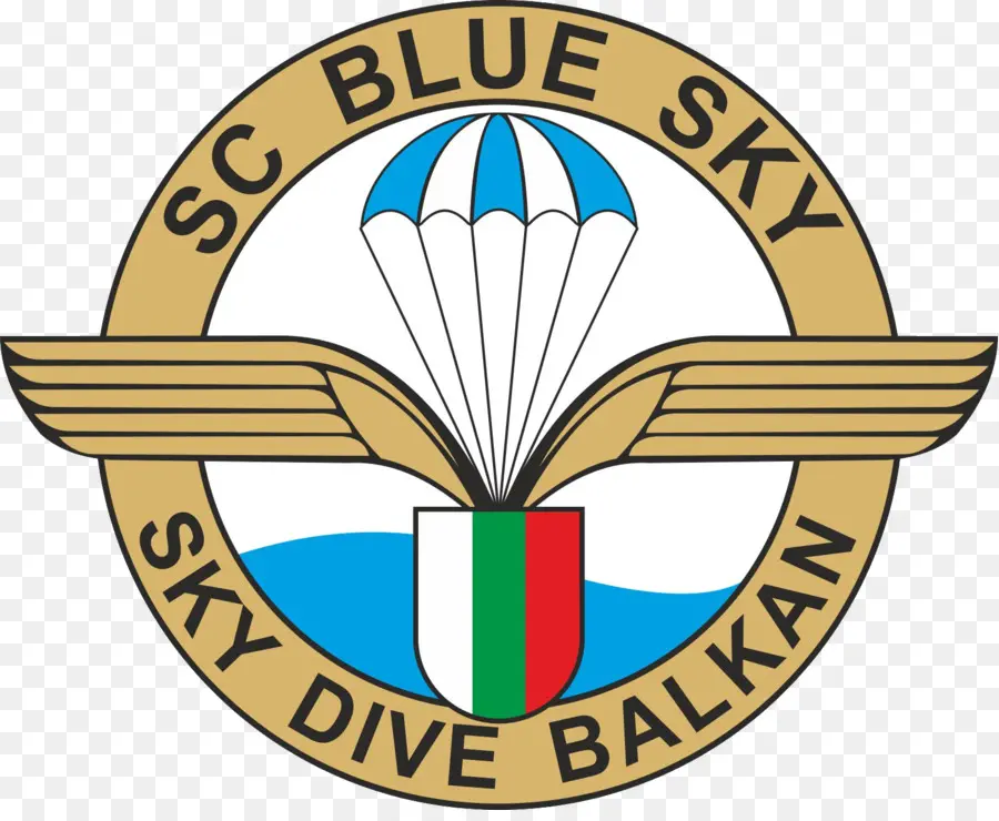 โลโก้ Sc Blue Sky，ร่มชูชีพ PNG