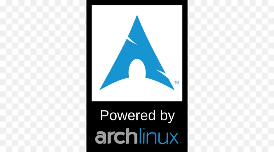 โลโก้ Arch Linux，ระบบปฏิบัติการ PNG