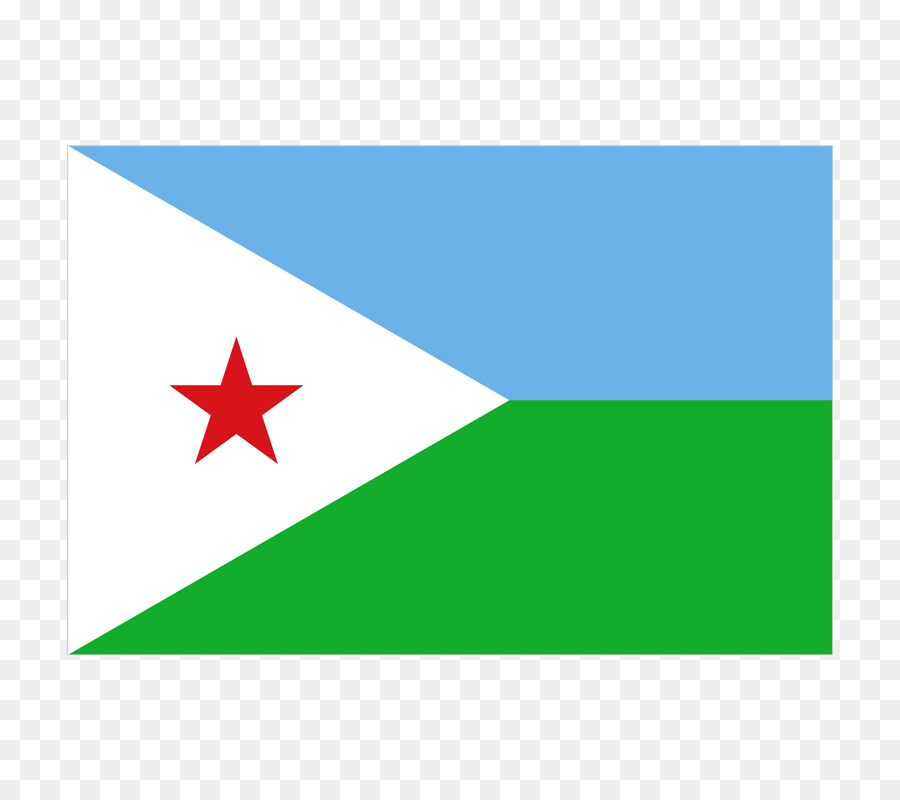 จิบูติ，ธงของจิบูติ PNG