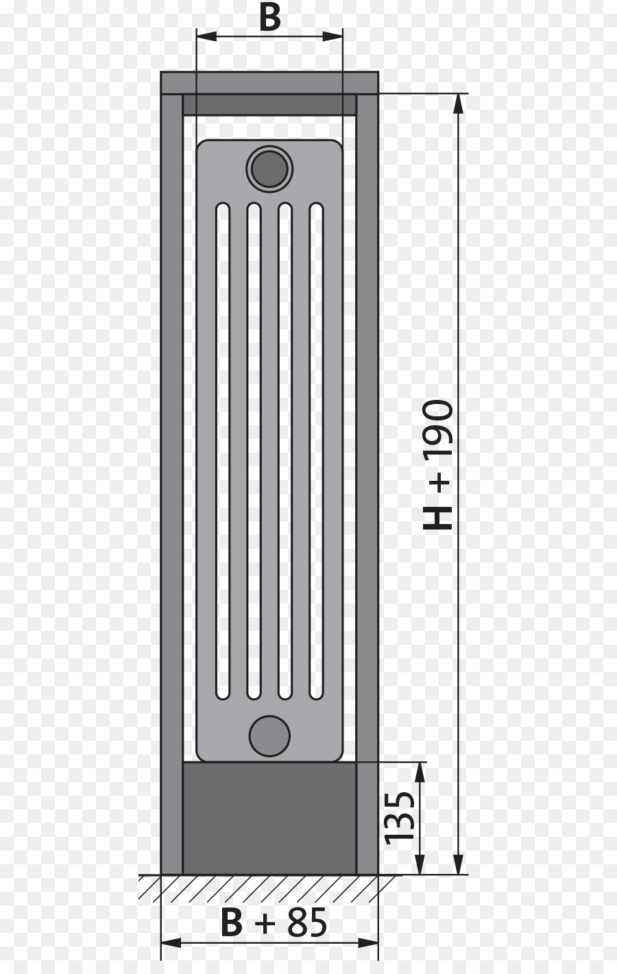 ร้อน Radiators，Purmo PNG