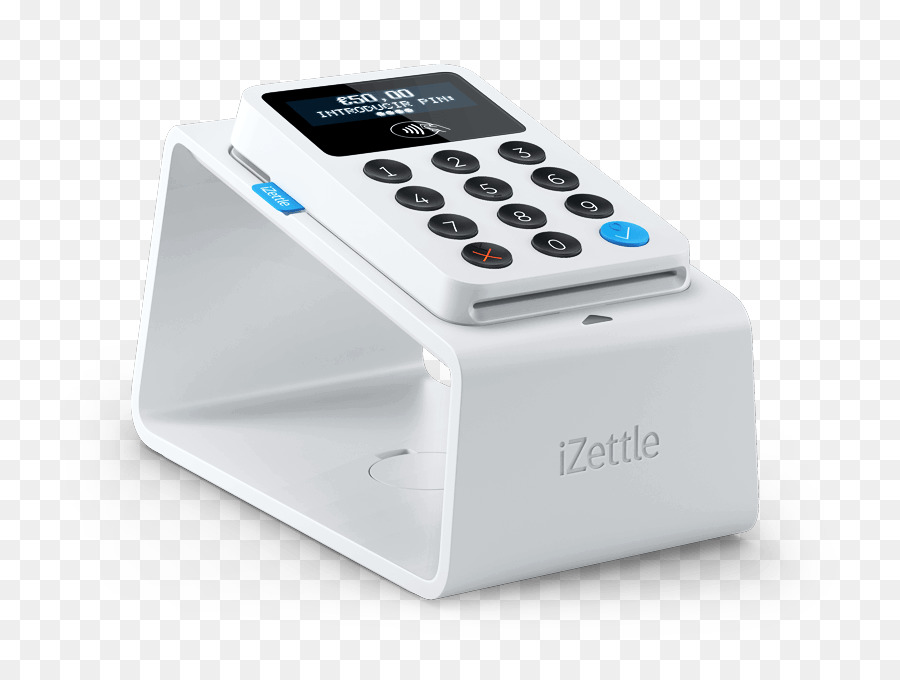 Izettle，ตัวอ่านการ์ด PNG