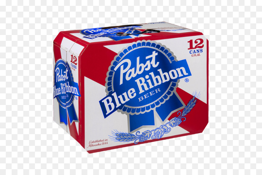 Pabst Blue Ribbon Beer，12 กระป๋อง PNG