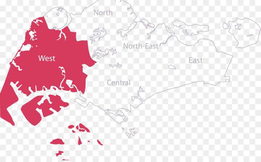 สิงคโปร์，แผนที่ PNG