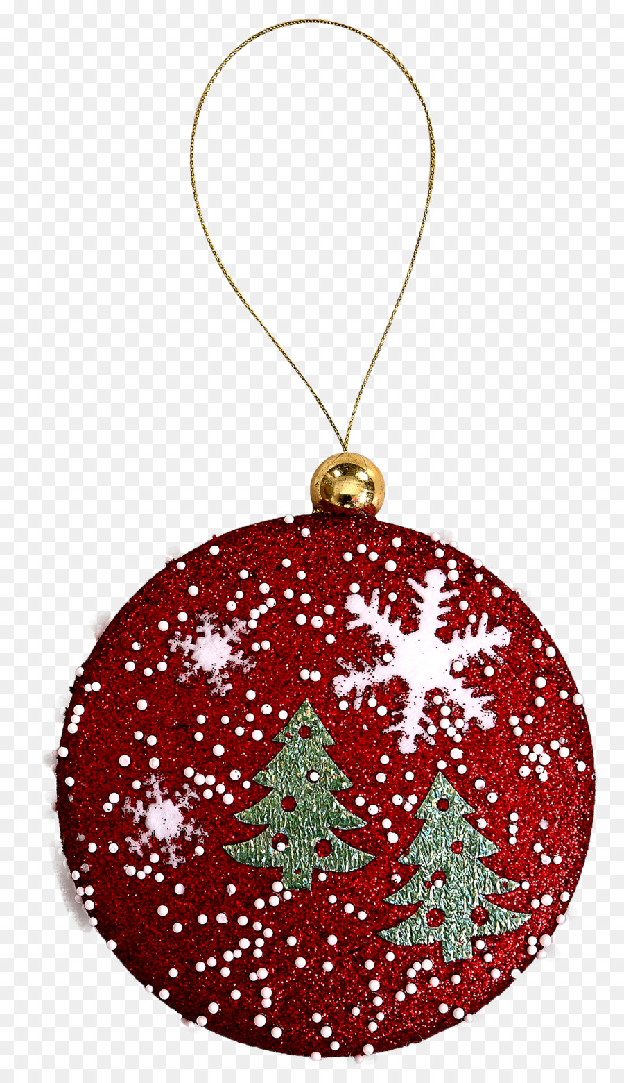 คริสมาสต์ Ornament，สีน้ำตาลแดง PNG