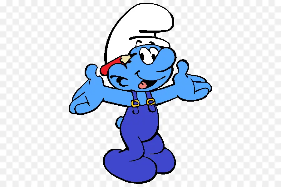 ตัวละคร Smurf，สีฟ้า PNG