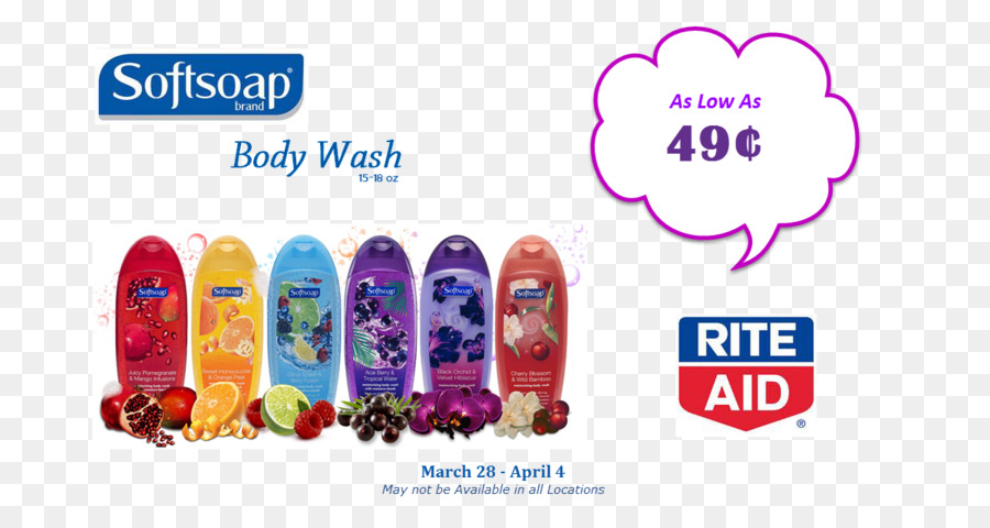 Softsoap，Rite ช่วยเหลือ PNG