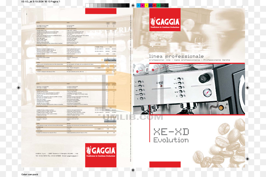 กาแฟ，Gaggia PNG