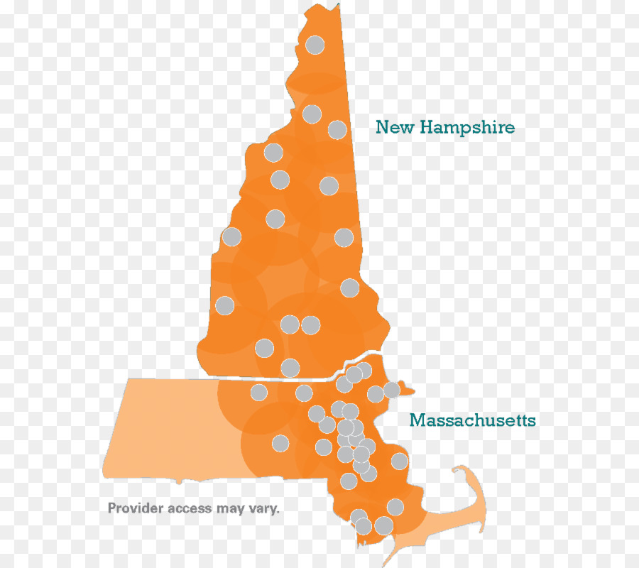 แผนที่ของ New Hampshire และ Massachusetts，การเข้าถึงผู้ให้บริการ PNG