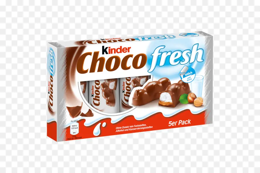 Kinder Choco Fresh，ช็อคโกแลต PNG