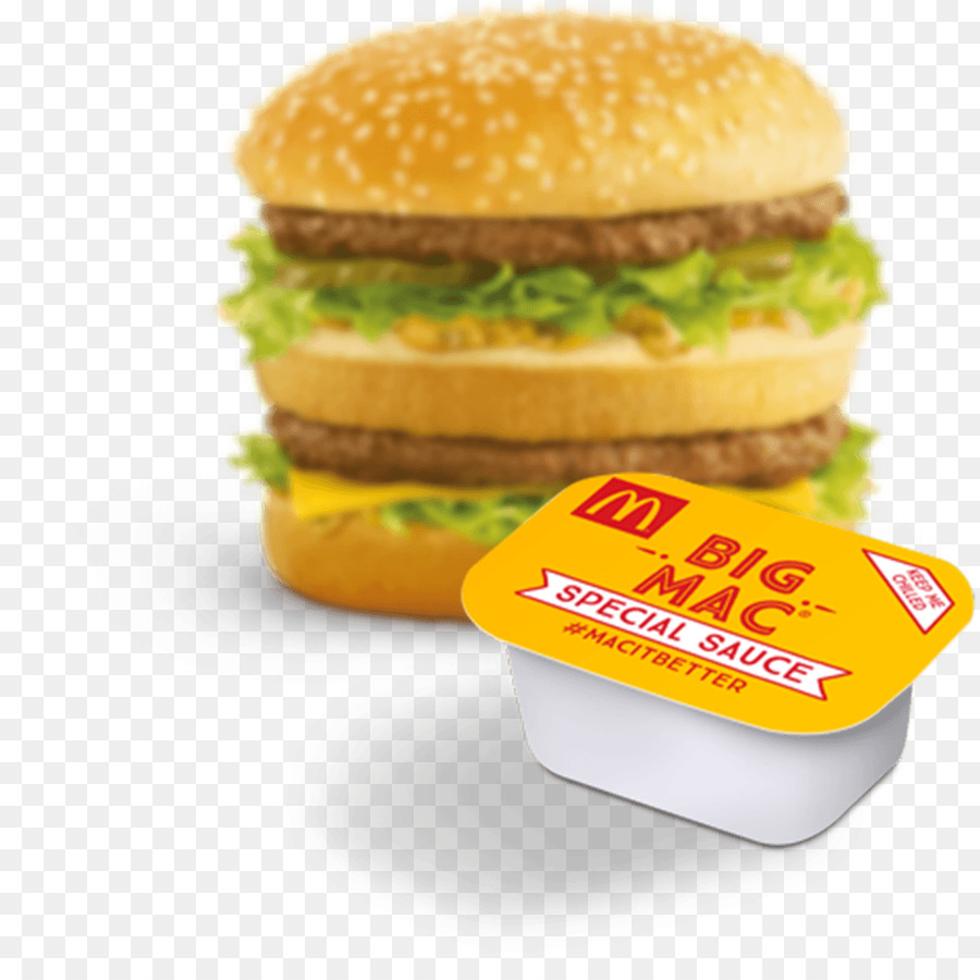 Mcdonald นใหญ่โตแมค，แฮมเบอร์เกอร์ PNG