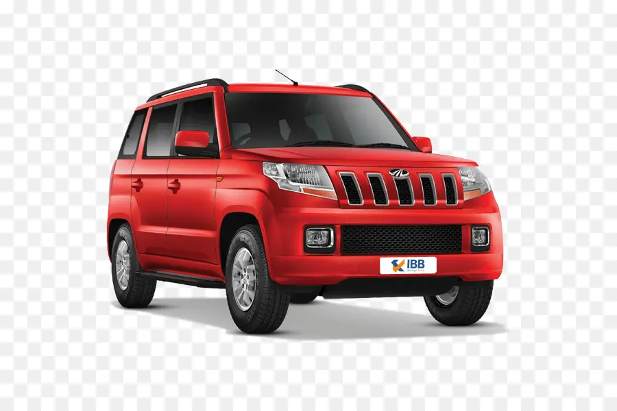 Suv สีแดง，รถ PNG