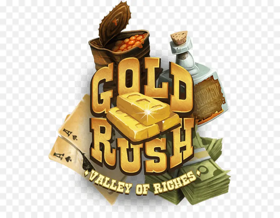 โลโก้ Gold Rush，ทอง PNG