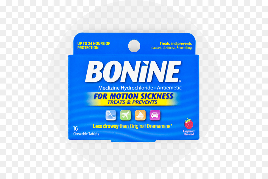 Bonine，อาการเมารถ PNG