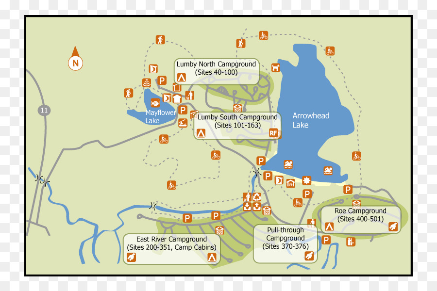 แผนที่ค่ายพักแรม，Lumby PNG