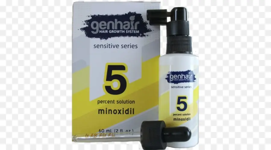 Minoxidil，การเจริญของผม PNG