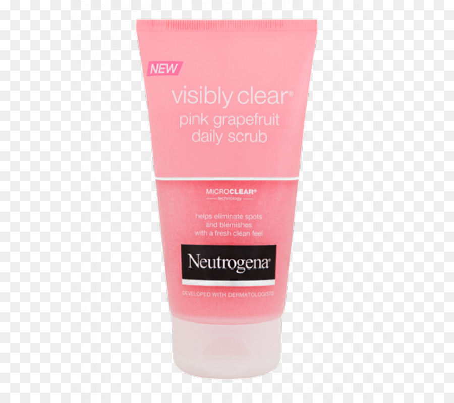 สครับ Neutrogena，สีชมพู PNG