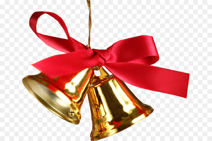 Golden Bell กับ Red Bow，กระดิ่ง PNG