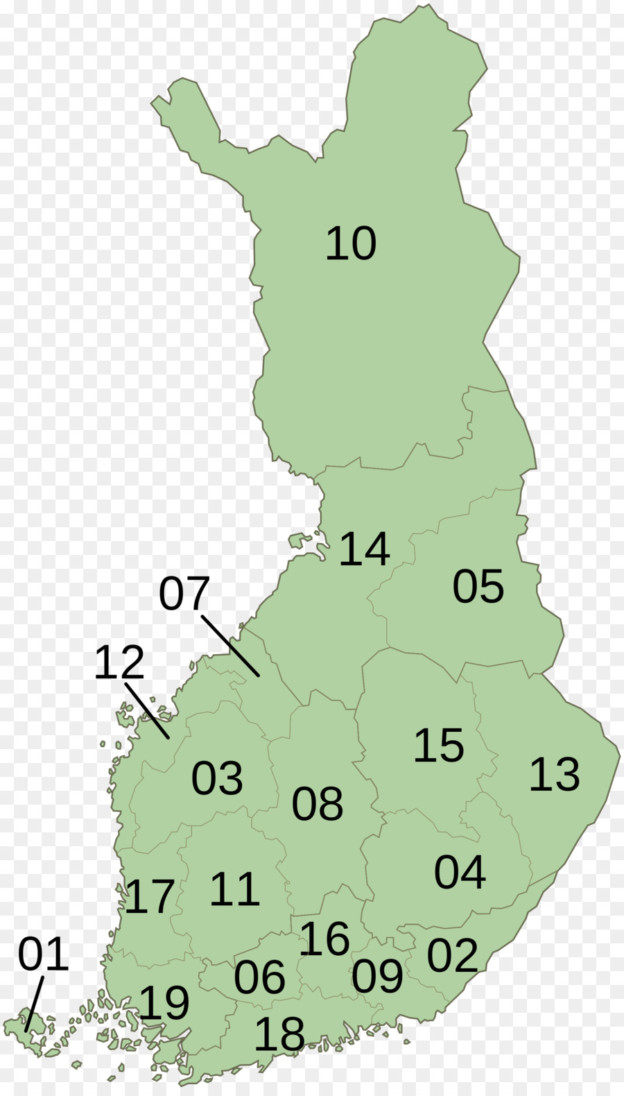 Iso 31662fi，มาจากทางใต้ทางใต้ของฟินแลนด์ชื่อจังหวัด PNG