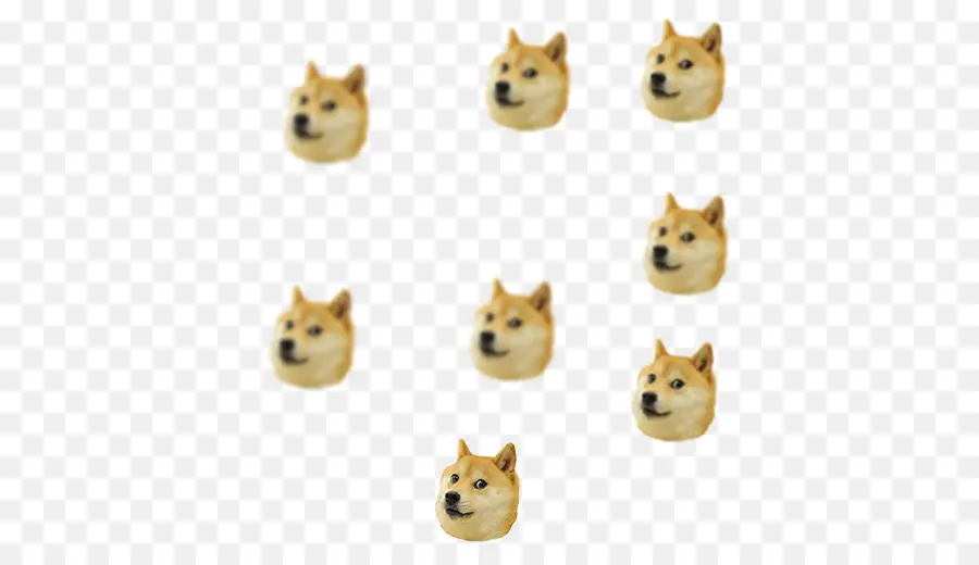 Doge Faces，สุนัข PNG