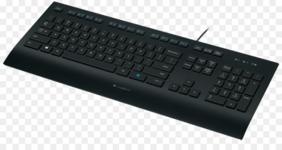 แป้นพิมพ์คอมพิวเตอร์，Logitech Corded K280e PNG