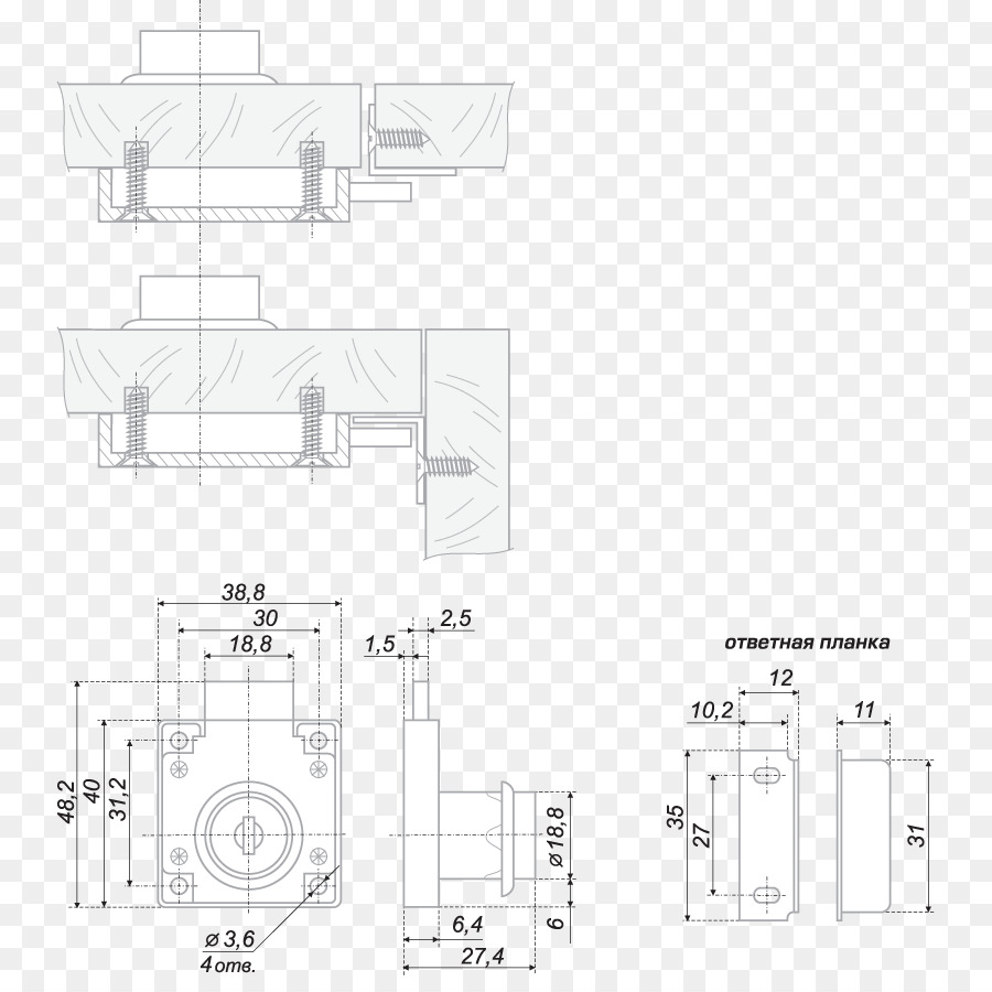 ล็อค，Mortise ล็อค PNG