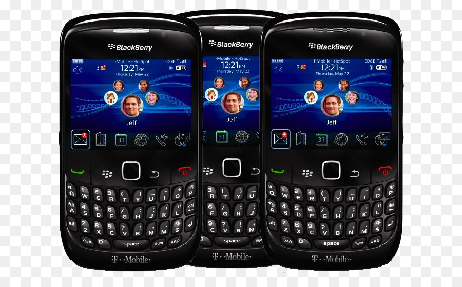 Blackberry เส้นโค้ง 8520，Blackberry PNG