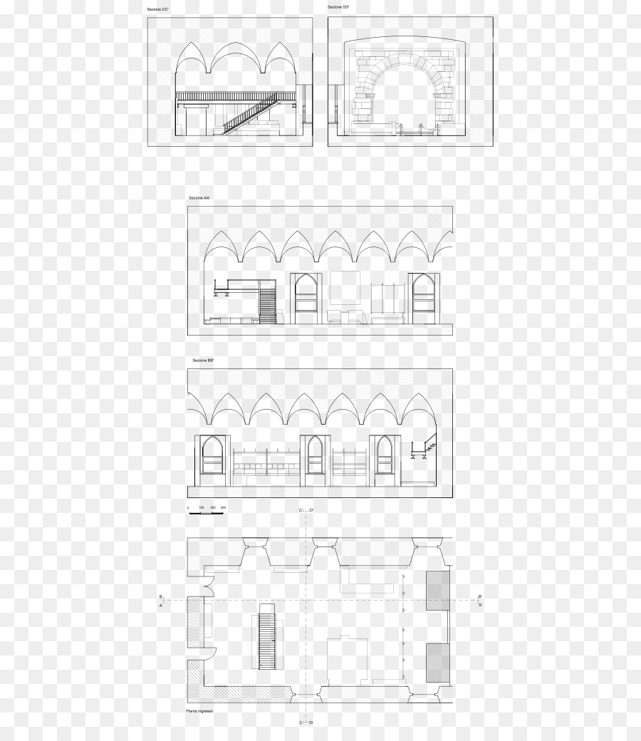 สถาปัตยกรรม，ทางเทคนิคการวาด PNG