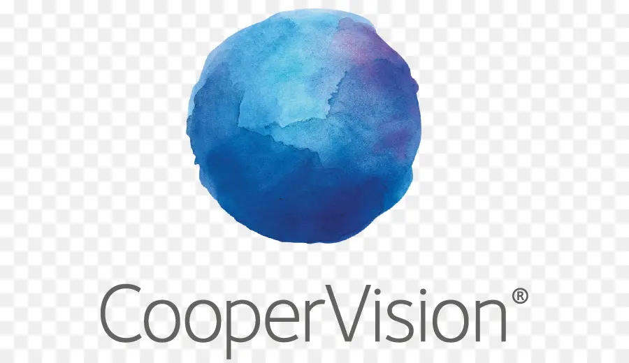 โลโก้ Coopervision，สีฟ้า PNG