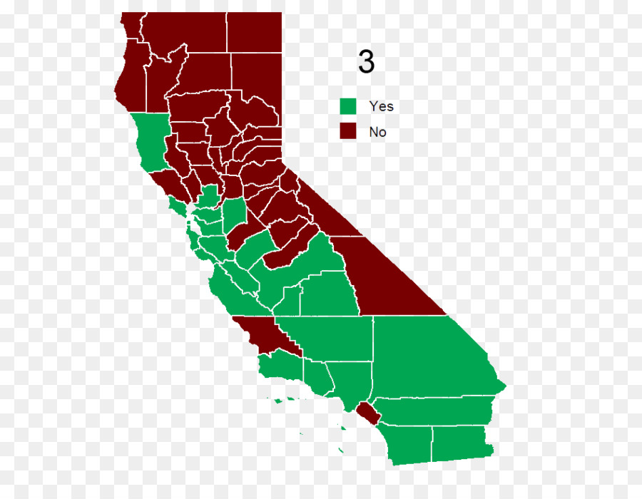 แผนที่แคลิฟอร์เนีย，สถานะ PNG